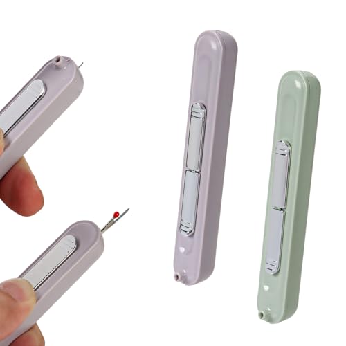 KRISMYA 2 Stück 2-in-1 Automatischer Nadeleinfädler und Nahttrenner, Nähmaschinen-Schlaufeneinfädler KRISMYA 2 Stück 2-in-1 Automatischer Nadeleinfädler und Nahttrenner, Nähmaschinen-Schlaufeneinfädler von KRISMYA