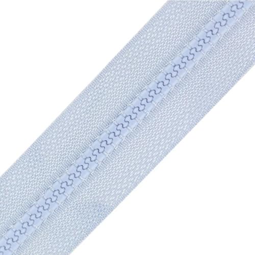 1 Stück 15 Zoll-47 Zoll (40 cm-120 cm) Harz-Spulenreißverschlüsse für Schneider-Näharbeiten, Nylon-Reißverschlüsse, Großpackung 24, blau-lila, 60 cm von KRVDGR