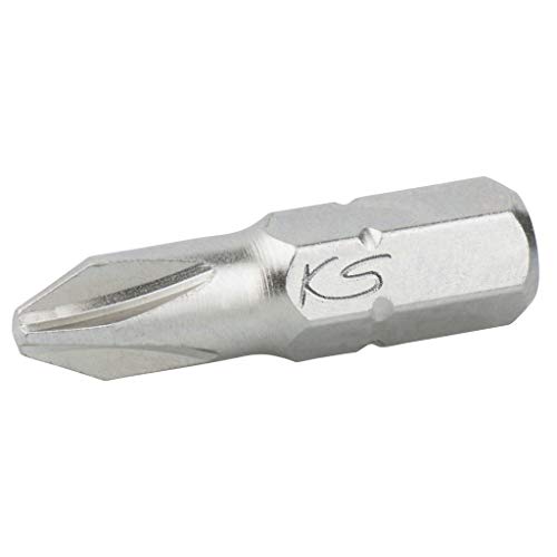 KS Tools 1/4" Mini-Bit für Kreuzschlitzschrauben PH 2, 18 mm, klar von KS Tools