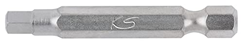 KS Tools 911.2801 1/4" CLASSIC Bit Innensechskant, 50mm, 1,5mm, 5er Pack von KS Tools