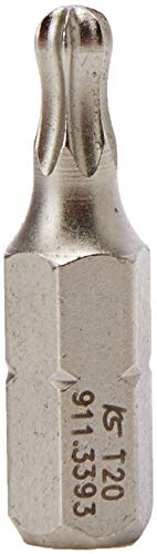 KS Tools 911.3393 1/4" CLASSIC Bit TX, 25mm, Kugelkopf, TX20 von KS Tools