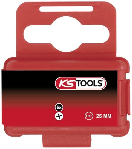 KS Tools 911.3640 1/4" CLASSIC Bit Torque, 25mm, 5mm, 5er Pack von KS Tools