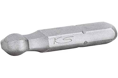 KS Tools 911.3708 1/4" CLASSIC Bit Innensechskant, 25mm, Kugelkopf, 6mm von KS Tools