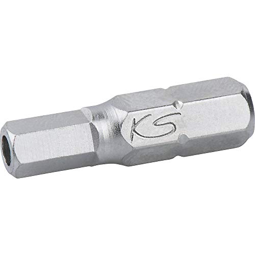 KS Tools 9113585 1/4 CLASSIC Bit Innensechskant, 25 mm Bohrung, 3/16 (5 Stück) von KS Tools