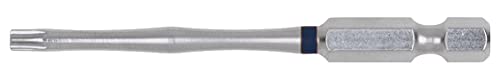 KS Tools 918.3681 1/4" TORSIONpower Bit TX, 75mm, TB40, mit Bohrung, 5er Pack von KS Tools