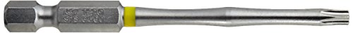 KS Tools 9183561 Torsion power Bit TX, 75 mm, T20 1/4 (5 Stück), Chrom Satiniert, 4042146478080 von KS Tools