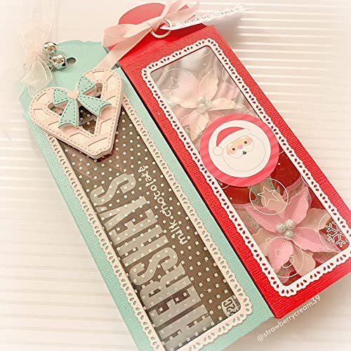 KSCRAFT Candy Bar Favor Box Metall Stanzformen Schablonen für Stanzen, Stanzschablone, Karten Basteln Zubehör, DIY Scrapbooking Dekorative Prägung DIY Papier Karte von KSCRAFT