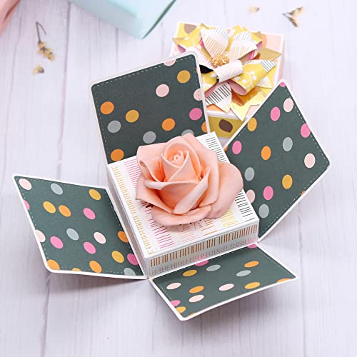 KSCRAFT Ei Explosion Box Metall Stanzformen Schablonen für DIY Scrapbooking Dekorative Prägung DIY Papier Karte von KSCRAFT