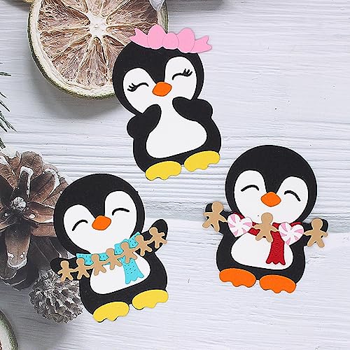 KSCRAFT Junge und Mädchen Pinguine Metall Stanzformen Schablonen für DIY Scrapbooking Dekorative Prägung DIY Papier Karte von KSCRAFT