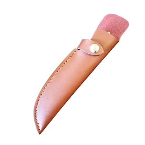 KSIUW Leather Fixed Blade Messer Scheide - Jagdmesser Leder Scheiden, Universalmesser Taschen Knife Sheath, Lederscheide, Messerscheide, Gürtelmesseretui für Jagd Freizeit Outdoor Sport, Camping von KSIUW