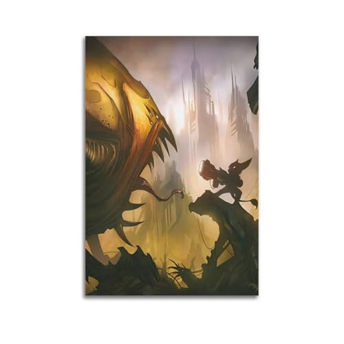 KSOXDAITIP Ratchet and Clank Tools of Destruction Spiel-Poster, dekorative Malerei, Leinwand, Wandposter und Kunstdruck, moderne Familienschlafzimmer-Dekor-Poster, 40 x 60 cm von KSOXDAITIP