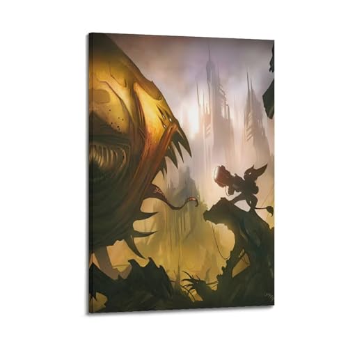 KSOXDAITIP Ratchet and Clank Tools of Destruction Spiel-Poster, dekorative Malerei, Leinwand, Wandposter und Kunstdruck, moderne Familienschlafzimmer-Dekor-Poster, 40 x 60 cm von KSOXDAITIP