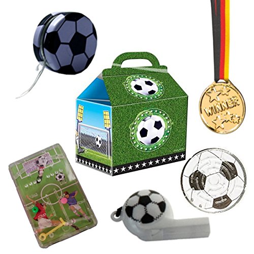 KSS 6 x großes Fußball Mitgebsel Set Kindergeburtstag Tombola Verlosung Preise von KSS