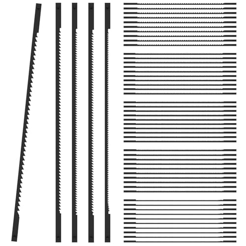 5 Zoll Dekupiersägeblatt Stiftende 127mm Dekupiersägeblatt Mit Stift Zähne Dekupiersägeblatt Kohlenstoffstahl Laubsägeblätter Für Sägeholz Kunststoff Schaumstoff von KTCINA