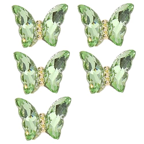 1 Beutel Schmetterling Nagel Strasssteine 3D Nagel Mode Nagel Handwerk Zubehör Verzierung für Dekoration Nagel von KUAIYIJU