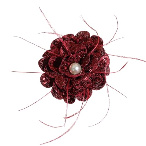 10 cm 3D-Pailletten-Blumen-Applikation für handgefertigte Abendkleider, Nähblume für Kleid, Corsage, Aufnähen, Applikation von KUAIYIJU