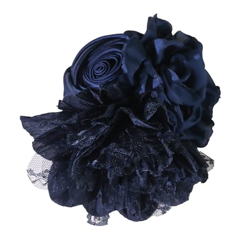 15 cm 3D Seide Rose Blume Applikation Handgefertigte Abendkleider Nähen Blume Tänzerin Kleid Corsage Blume Brosche Nähen Patches von KUAIYIJU