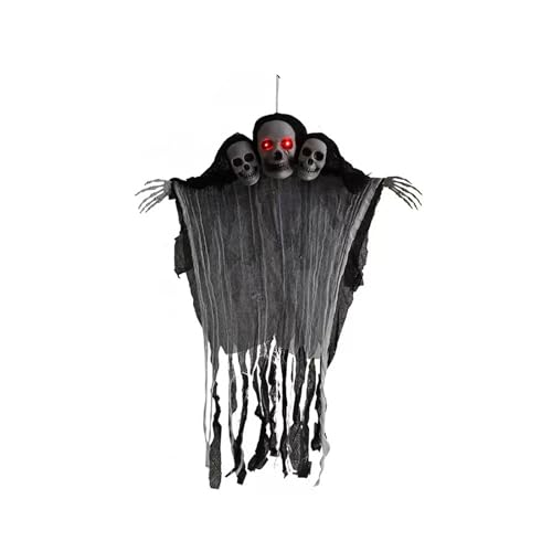 KUAIYIJU Frightening Specter Ornament Scary Halloween Hanging Specter Pendant Elegant Halloween Party Decoration Charm von KUAIYIJU