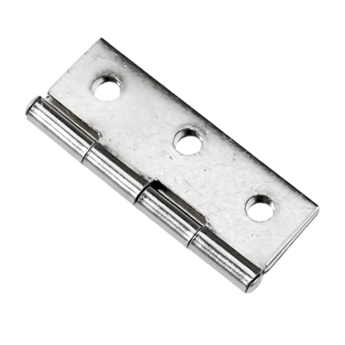 Rillenkugellager mit doppelter Gummidichtung 10 PCS Edelstahl Tür Scharnier Schrank Tür Fenster Holz Box Flache Scharnier Home Möbel Hardware Zubehör von KUAOXK