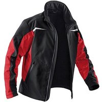 KÜBLER® unisex Softshelljacke 1241 schwarz, rot Größe M von KÜBLER®