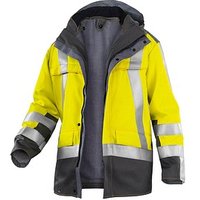 KÜBLER® unisex Warnjacke PSA SAFETY X8 warngelb, anthrazit Größe 3XL von KÜBLER®