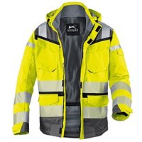 KÜBLER® unisex Warnjacke Winter REFLECTIQ warngelb, anthrazit Größe 2XL von KÜBLER®