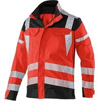 KÜBLER® unisex Warnjacke REFLECTIQ rot, schwarz Größe 106 von KÜBLER®