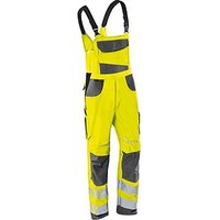 KÜBLER® unisex Warnschutz-Latzhose REFLECTIQ warngelb, anthrazit Größe 102 von KÜBLER®