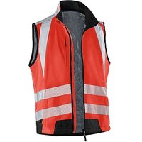 KÜBLER® unisex Warnweste REFLECTIQ rot, schwarz Größe 2XL von KÜBLER®