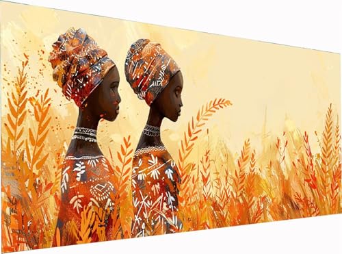 Afrikanische Frau Diamond Painting Erwachsene Groß XXL 160x80cm, 5D Diamant Painting Bilder Pflanzen, DIY Stickerei Cross Stickerei Bastelset Erwachsene, Diamant Malerei für Deko Wohnzimmer V-2222 Afrikanische Frau Diamond Painting Erwachsene Groß XXL 160x80cm, 5D Diamant Painting Bilder Pflanzen, DIY Stickerei Cross Stickerei Bastelset Erwachsene, Diamant Malerei für Deko Wohnzimmer V-2222 von KUEGDUNG