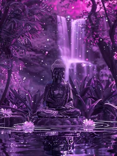 Diamond Painting Zen, Landschaft Diamond Painting Erwachsene, 5D DIY Bastelset Erwachsene Frauen, Vollbohrer Diamanten Malerei Stickerei Kreuzstich Set für Deko Wohnzimmer, Geschenke 70x95cm 2-6352 Diamond Painting Zen, Landschaft Diamond Painting Erwachsene, 5D DIY Bastelset Erwachsene Frauen, Vollbohrer Diamanten Malerei Stickerei Kreuzstich Set für Deko Wohnzimmer, Geschenke 70x95cm 2-6352 von KUEGDUNG