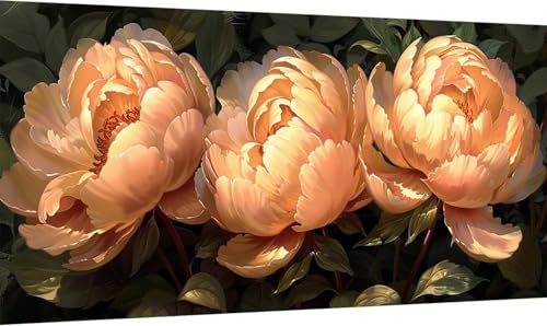 Malen Nach Zahlen Erwachsene Blume, Malen Nach Zahlen Pflanzen, DIY Handgemalt Ölgemälde Leinwand Kits Mit Pinseln und Acrylfarbe, Paint by Numbers Adult Adult für Deko Wohnzimmer 50x100cm F-6103 Malen Nach Zahlen Erwachsene Blume, Malen Nach Zahlen Pflanzen, DIY Handgemalt Ölgemälde Leinwand Kits Mit Pinseln und Acrylfarbe, Paint by Numbers Adult Adult für Deko Wohnzimmer 50x100cm F-6103 von KUEGDUNG