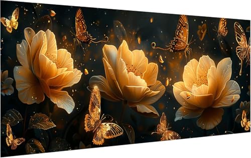 Malen Nach Zahlen Schmetterling, Malen Nach Zahlen Erwachsene Blume, DIY Set Erwachsene Mit Pinseln und Acrylfarbe, Paint by Numbers für Deko Wohnzimmer und Zimmer Deko Geschenke 40x90cm 7-9675 Malen Nach Zahlen Schmetterling, Malen Nach Zahlen Erwachsene Blume, DIY Set Erwachsene Mit Pinseln und Acrylfarbe, Paint by Numbers für Deko Wohnzimmer und Zimmer Deko Geschenke 40x90cm 7-9675 von KUEGDUNG