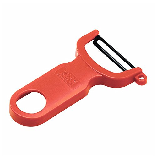 KUHN RIKON 22060 Küchenhelfer Zuberhör Schäler Swiss Peeler Sparschäler rot von KUHN RIKON