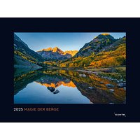 KUNTH Monats-Wandkalender Magie der Berge 2025 von KUNTH