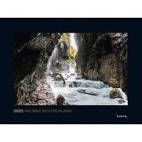 KUNTH Monats-Wandkalender Wildnis Deutschland 2025 von KUNTH