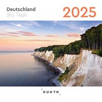 KUNTH Tischkalender Tagesabreißkalender Deutschland 2025 Bilder von KUNTH