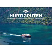 KUNTH Tischquerkalender Hurtigruten 2025 von KUNTH