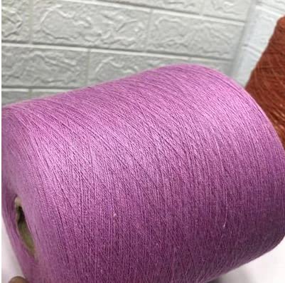 Strickwolle, Merinowolle, handgestrickt, Faden, DIY-Schal, Handschuhe, Schal, weiches und eng anliegendes Wollgarn, handgefertigtes Garnmaterial(Purple Pink) von KUOHU