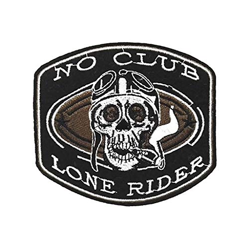 KUSTOM FACTORY Patch No Club Lone Rider von KUSTOM FACTORY