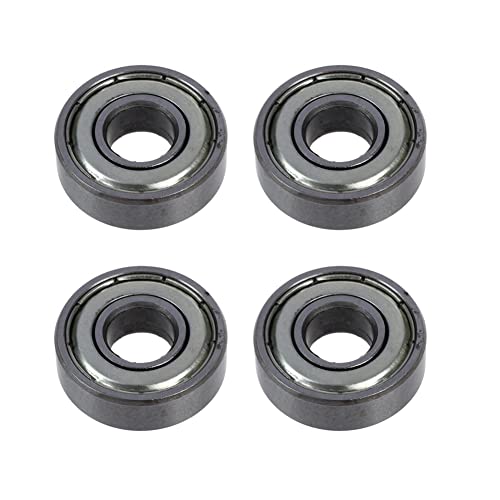 KVSERT 4 Stück 10 x 26 x 8 mm 6000Z Silber Ton Premium Kugellager von KVSERT