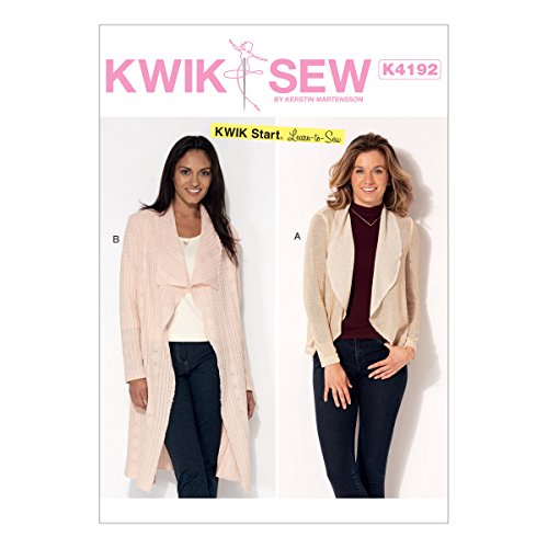 Kwik Sew Mustern Kwik Sew k4192os, Schnittmuster Jacken, Größen XS-XL, Multi/Farbe von KWIK-SEW PATTERNS