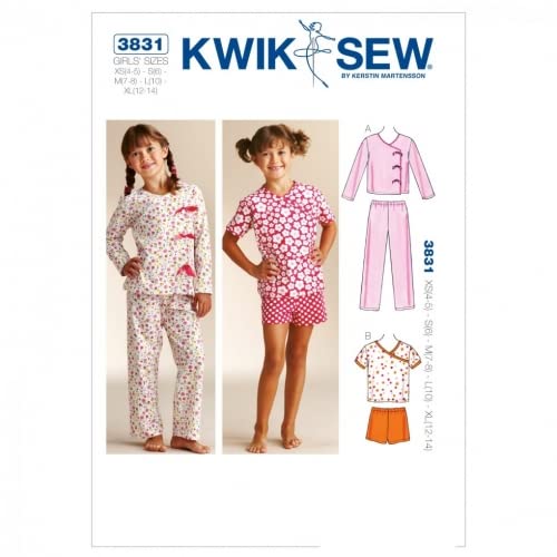 Kwik Sew Schnittmuster Children'S 3831-Schlafanzug (Sleep/O/S) von KWIK-SEW PATTERNS