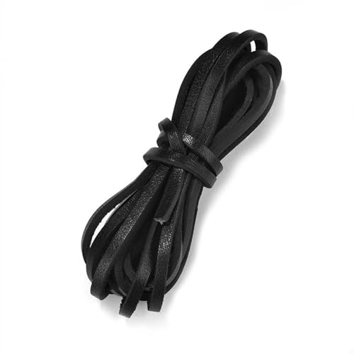 KXAOXGRC Synthetische Lederstreifen, Hilfreiche Bewertungen über Leather Cord for Women(Black,5mm) von KXAOXGRC