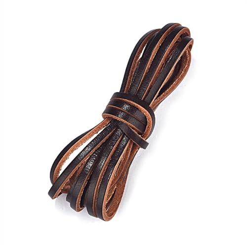 KXAOXGRC Synthetische Lederstreifen, Hilfreiche Bewertungen über Leather Cord for Women(Brown,5mm) von KXAOXGRC