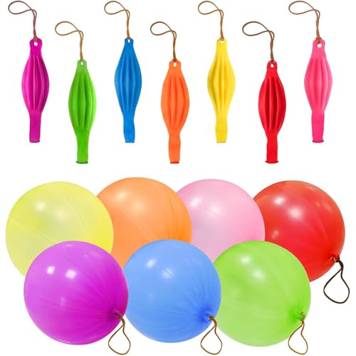 50 Stück Stanzballons, schöne Stanzballons, Punch-Ballons für Kinder, Punch-Ballons für Partytüten, große Luftballons, verschiedene Farben, Party-Ballons für Party, Spaß, Spiele, Hochzeitsdekoration von KYEDGC