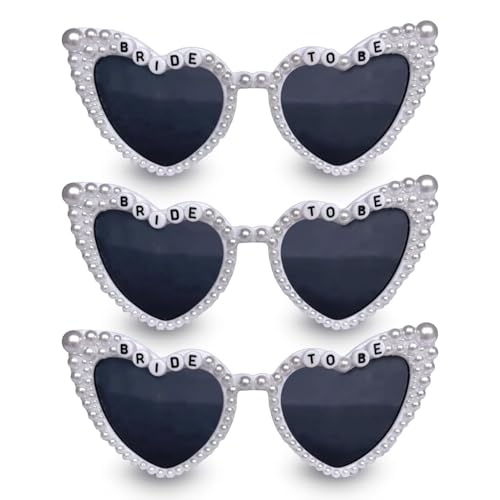 Kabwea Bride To Be Sonnenbrille Brille Jga Accessoires Frauen,Junggesellenabschied Frauen,Jga Frauen,Jga Spiele Frauen,Jungesellinnenabschied Frau Accessoires von Kabwea