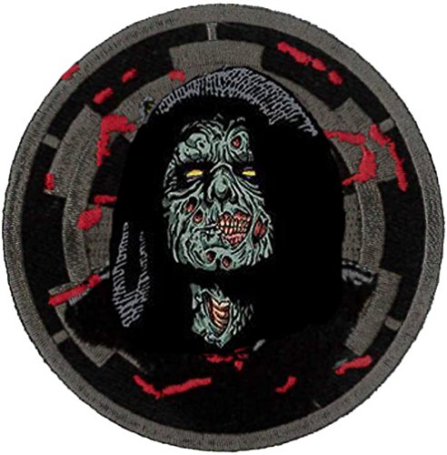 Darth Sidious Zombie Patch 7,5 cm Durchmesser zum Aufnähen/Aufbügeln von Kachenstein