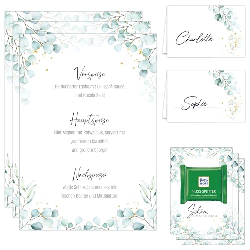 Kackspecht 30 Tischkarten 15 Menükarten 30 Gastgeschenke zum selbst beschriften für Hochzeit | Geburtstag | Silberhochzeit Tischkdeko Speisekarten Namenskarten Gastgschenk Kackspecht 30 Tischkarten 15 Menükarten 30 Gastgeschenke zum selbst beschriften für Hochzeit | Geburtstag | Silberhochzeit Tischkdeko Speisekarten Namenskarten Gastgschenk von Kackspecht