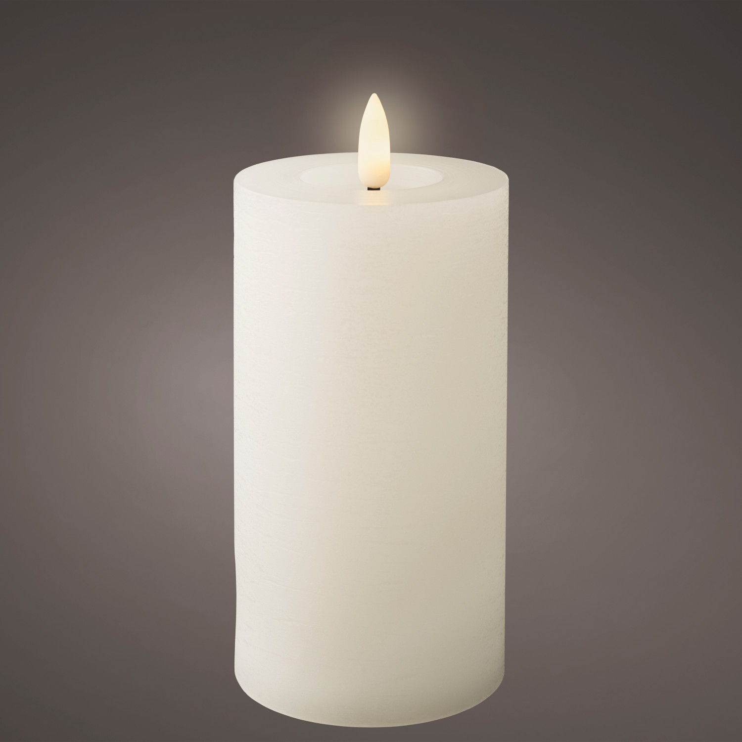 LED-Stumpenkerze aus Wachs 15cm weiß LED-Stumpenkerze aus Wachs 15cm weiß von Kaemingk